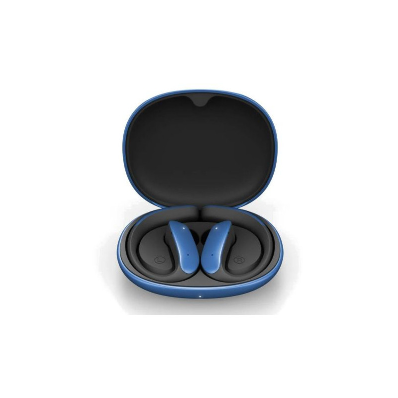 Auriculares Inalambricos Deportivos ENERGY SISTEM PulseFit - BT 5.4 · IPX5 ·Microfono · 22h Autonomía · Azul