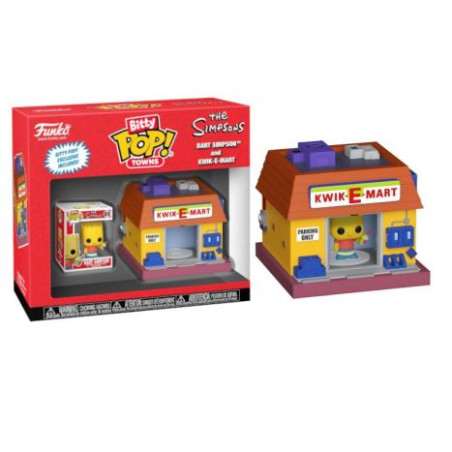 BITTY POP Bart Simpson en el Kwik-E-Mart - Los Simpons - 889698836845