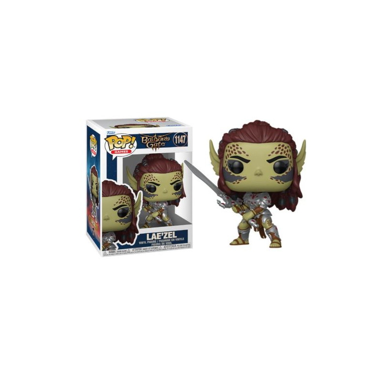 FUNKO POP Lae'Zel 1147 - Baldurs Gate - 889698883481