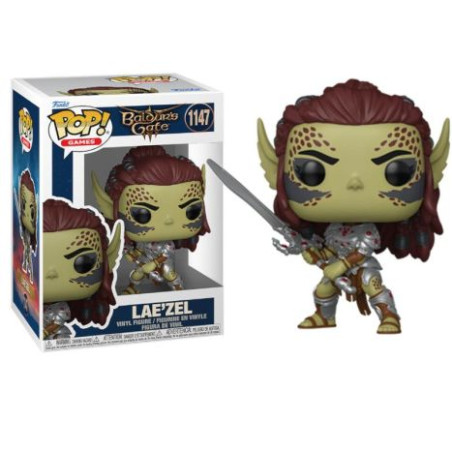 FUNKO POP Lae'Zel 1147 - Baldurs Gate - 889698883481