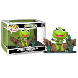 FUNKO POP Kermit con Banjo 1673 - The Muppets - 889698758536