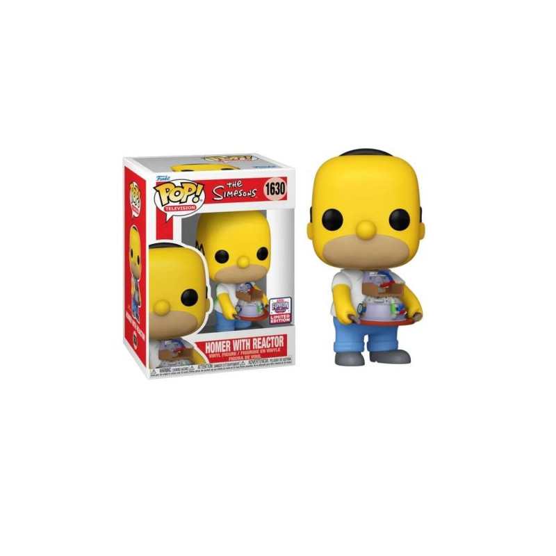 FUNKO POP Homer Simpson con el Reactor 1630 - Los Simpson Edición Limitada - 889698787819