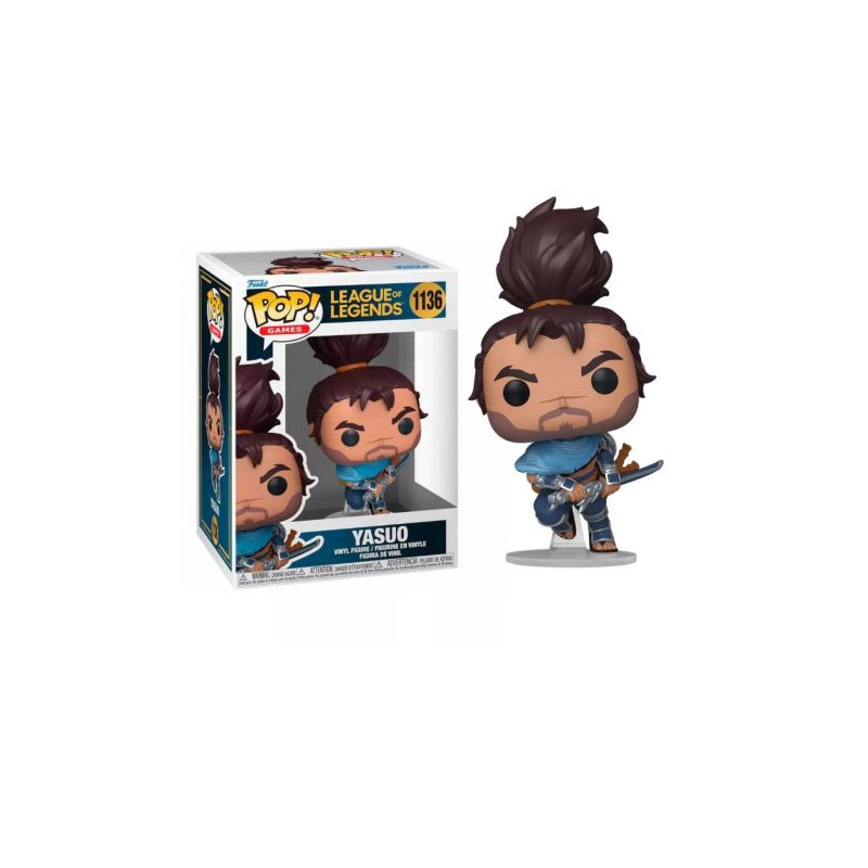 FUNKO POP Yasuo 1136 - Liga de Leyendas - 889698861120