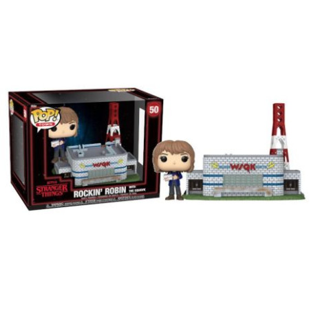 FUNKO POP Robin Rockero en Squawk 50 - Stranger Things - 889698866200