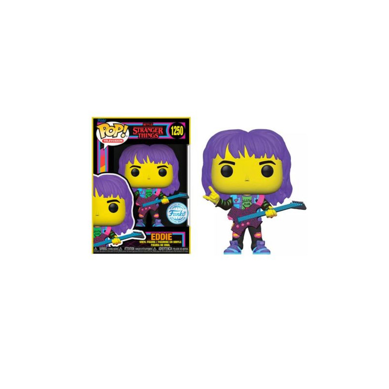FUNKO POP Eddie 1250 - Stranger Things Edición Especial - 889698815482