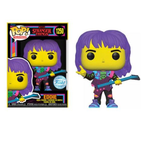 FUNKO POP Eddie 1250 - Stranger Things Edición Especial - 889698815482