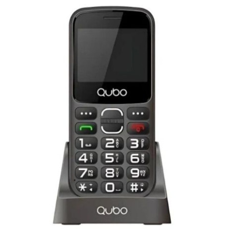 Teléfono Móvil QUBO X230 - 4G · Para Personas Mayores · Negro