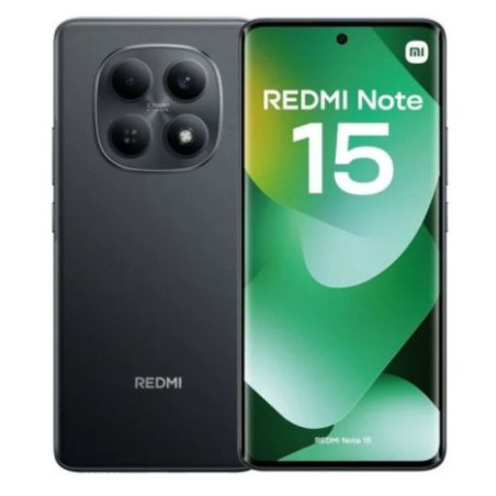 Smartphone XIAOMI Redmi Note 15 MZB0M8GEU - Helio G100 · 6.77 FHD+ · 6GB · 128GB · HyperOS 2 · Negro