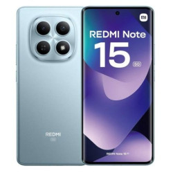 Smartphone XIAOMI Redmi Note 15 MZB0LWKEU - 5G · Snapdragon 6 · 6.77 FHD+ · 8GB · 256GB · HyperOS 2 · Azul Glaciar