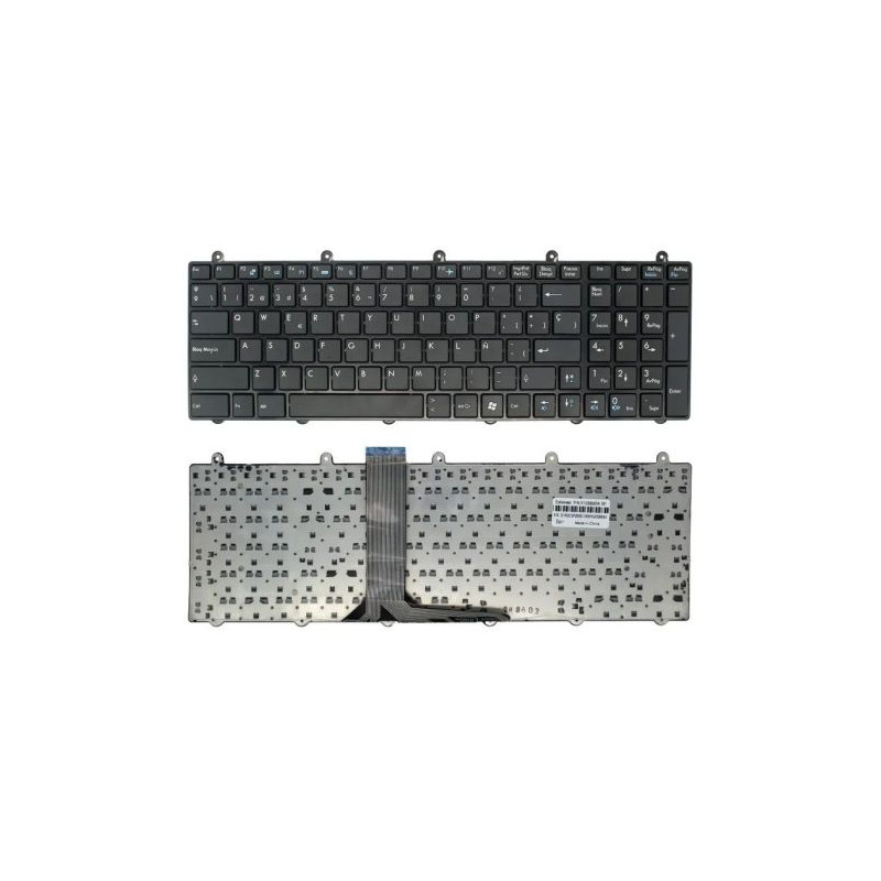 Teclado de Repuesto para Portátil MSI GT780 GT70 GT60 GT783 - TECMSGT60