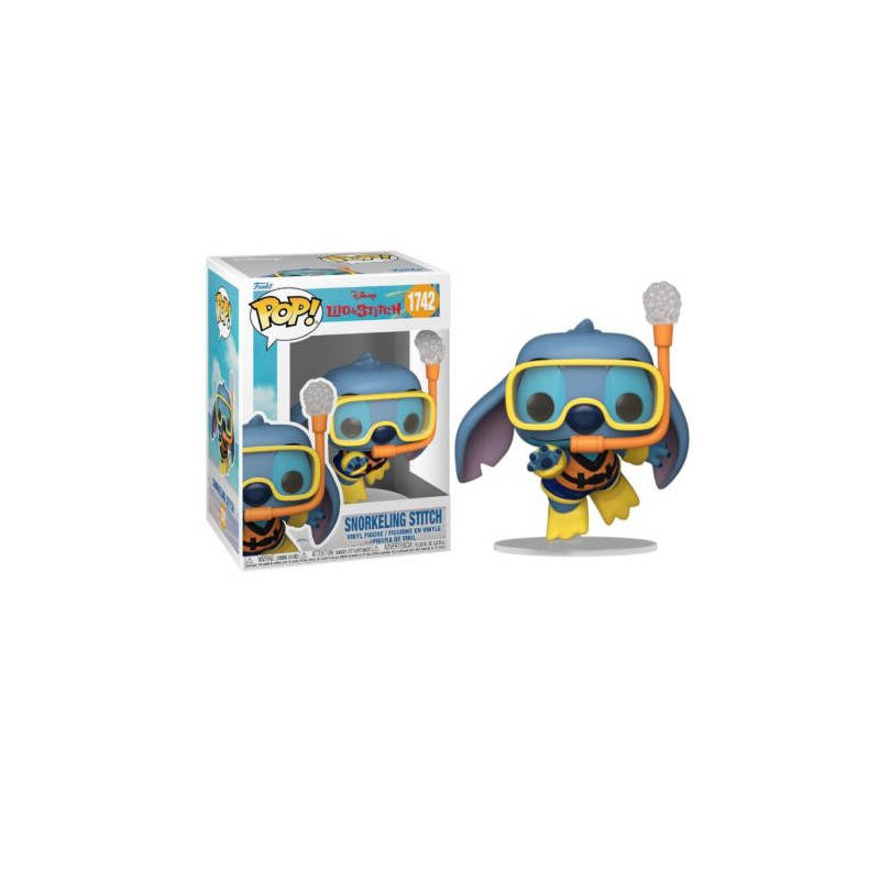 FUNKO POP Stitch Buceando 1742 - Lilo y Stitch - 889698903431