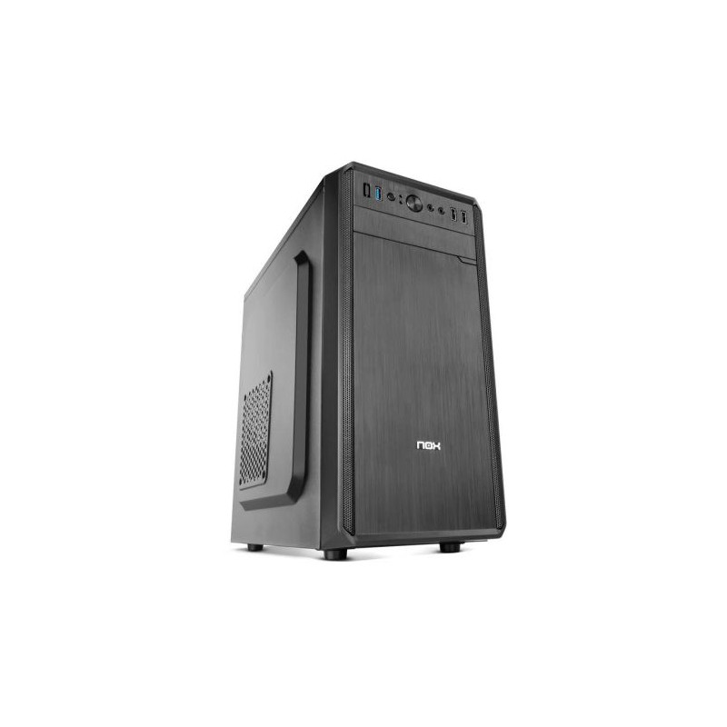 Caja Semitorre NOX LITE030 - Fuente de Alimentación 500W · 3.5 · 2.5 · USB 2.0 · Negro