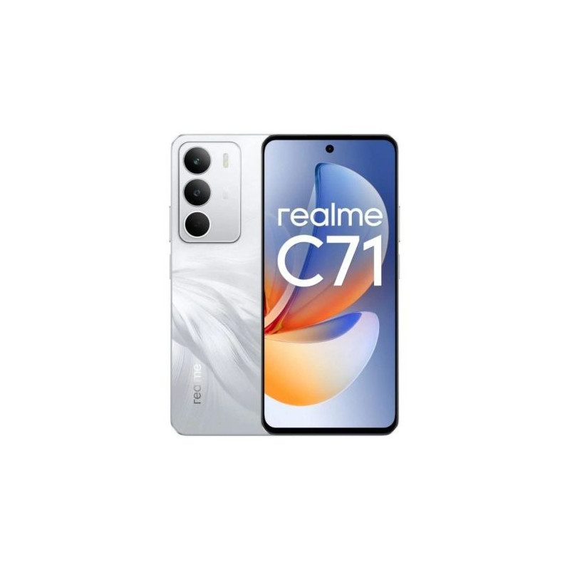 Smartphone REALME C71 - Unisoc T7250 · 6.67 · 8GB · 256GB · Android 15 · Blanco