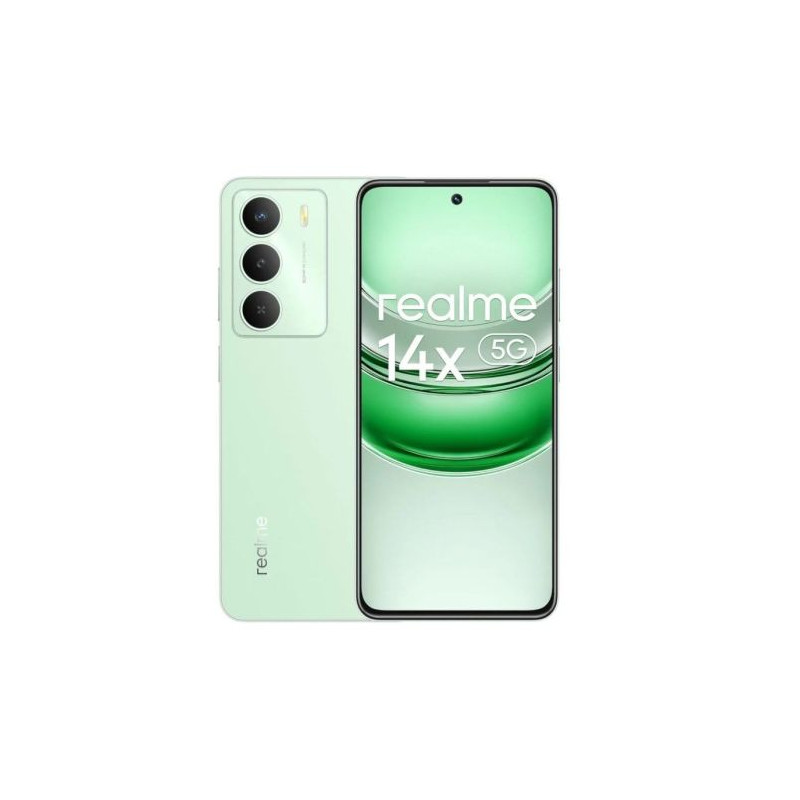 Smartphone REALME 14X - 5G · MediaTek · 6.67 · 8GB · 256GB · Android 14 · Verde