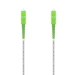 Cable de Fibra Optica Latiguillo SC/APC a SC/APC - 5m · Verde