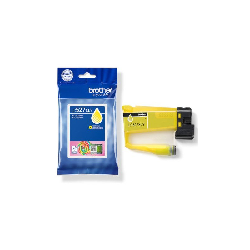 Cartucho  Original BROTHER LC527XL Amarillo - LC527XLY [PAG-3000]