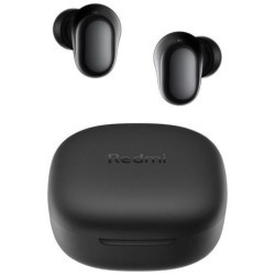 Auriculares Inalámbricos XIAOMI Redmi Buds 6 - Microfono · Estuche de Carga · Negro