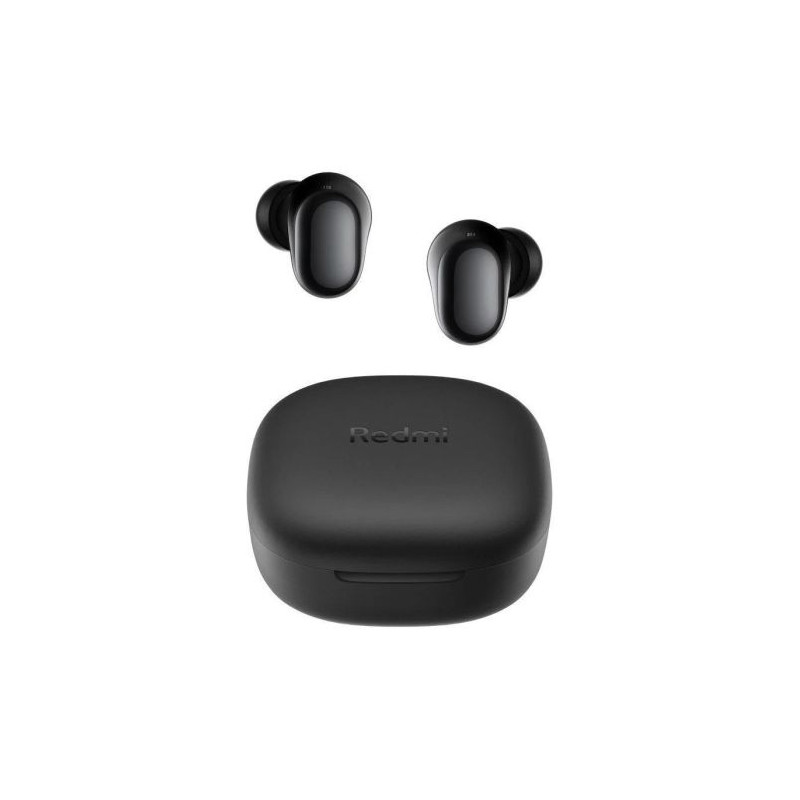 Auriculares Inalámbricos XIAOMI Redmi Buds 6 - Microfono · Estuche de Carga · Negro