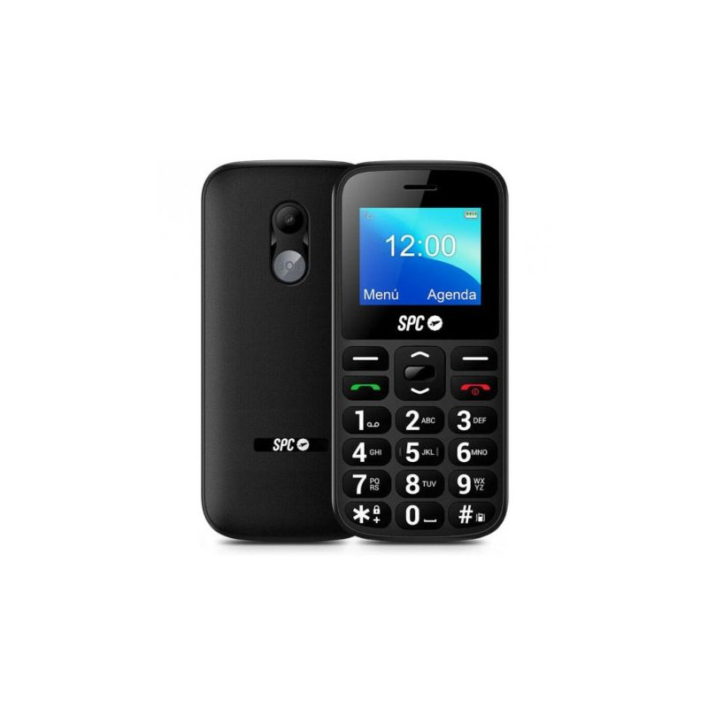 Teléfono Móvil SPC Fortune 2 2329N - 4G · Para Personas Mayores · Negro