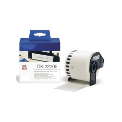 Compatible Brother DK22205 (QL1000/1050/1060) Blanco cinta matricial