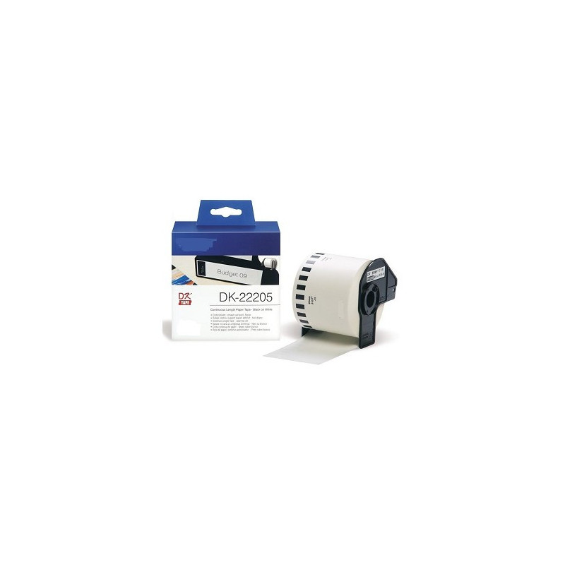 Compatible Brother DK22205 (QL1000/1050/1060) Blanco cinta matricial
