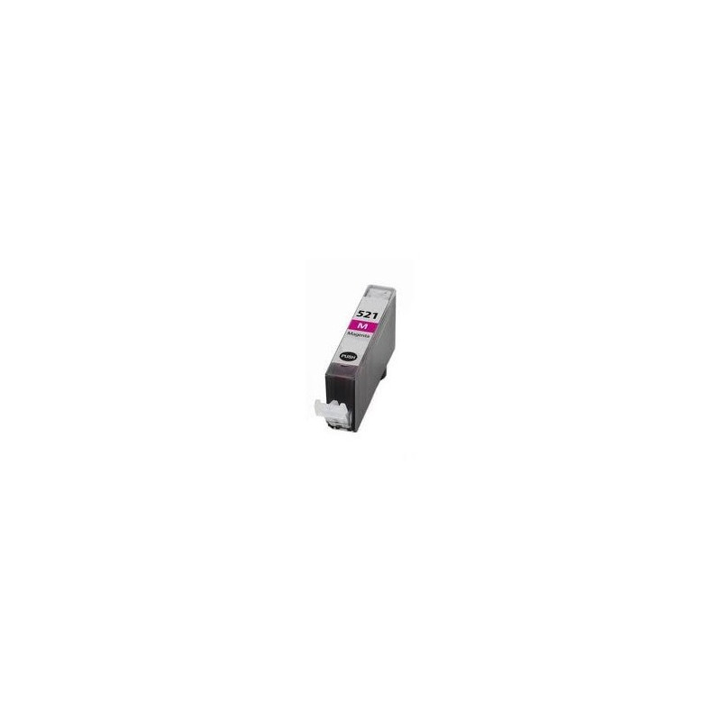 Compatible Canon CLI521 Magenta Cartucho de tinta