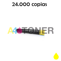 Lexmark C950X2YG/C950/X950 amarillo tóner compatible