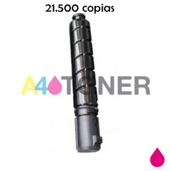 Toner Canon C-EXV47 magenta compatible al toner original Canon 8518B002