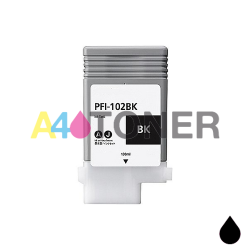 Cartucho de tinta Canon PFI102 negro compatible con Canon 0895B001