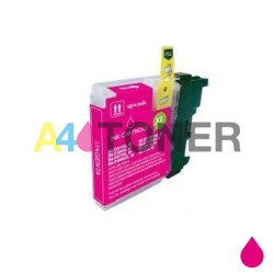 Cartucho de tinta LC22 magenta compatible a Brother LC22EM