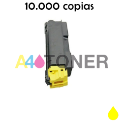 Toner compatible Kyocera TK5150 / TK-5150 / TK 5150 amarillo alternativo a Kyocera 1T02NSANL0