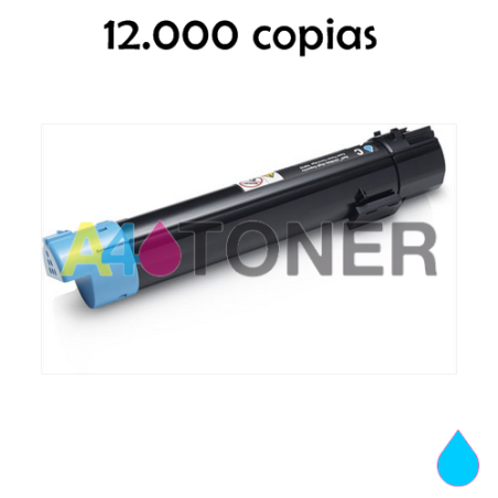 Toner Dell C5765 cyan compatible con DELL 593BBCS