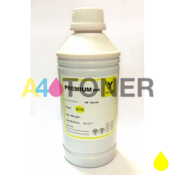 Botella de tinta universal amarilla para HP / Lexmark / Canon / Brother Amarillo 1000 ml