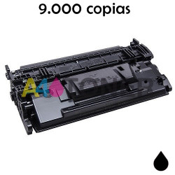 Toner CF287A negro compatible reemplaza a HP CF287A 87A