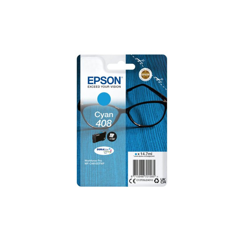 Cartucho Original EPSON 408 Cian - C13T09J24010 [ML-18