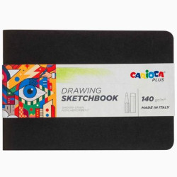 45222 CARIOCA PLUS BLOC DE PAPEL PARA DIBUJO SKETCHBOOK ENCUADERNADO A5 20H