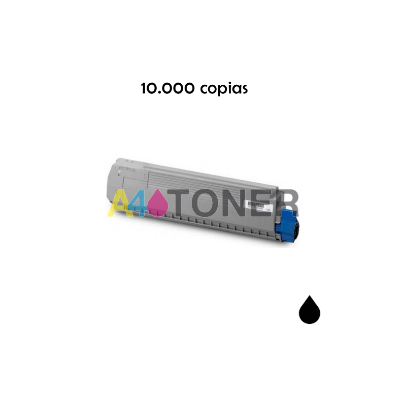 ES8431 toner OKI negro compatible reemplaza a 44844516