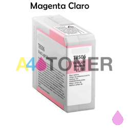 Cartucho de tinta T8506 light magenta compatible con C13T850600