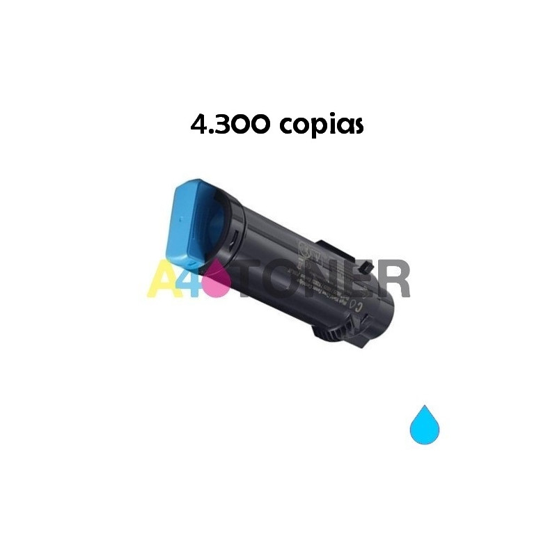 Toner Xerox WC6515 / Phaser 6510 cyan compatible con 106R03477 Xerox6515