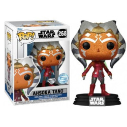 FUNKO POP Ahsoka Tano 268 - Star Wars Edición Especial Brillante - 889698780094