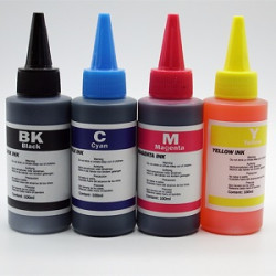 AMARILLO TINTA 100ml PARA HP LEXMARK CANON BROTHER