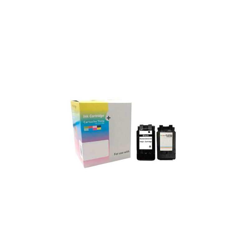 PACK INKJET DAYMA REMANUFACTURADO (EU) CANON PG512/CL513 XL (MARCA EL NIVEL DE TINTA) - 1BK + 1CMY