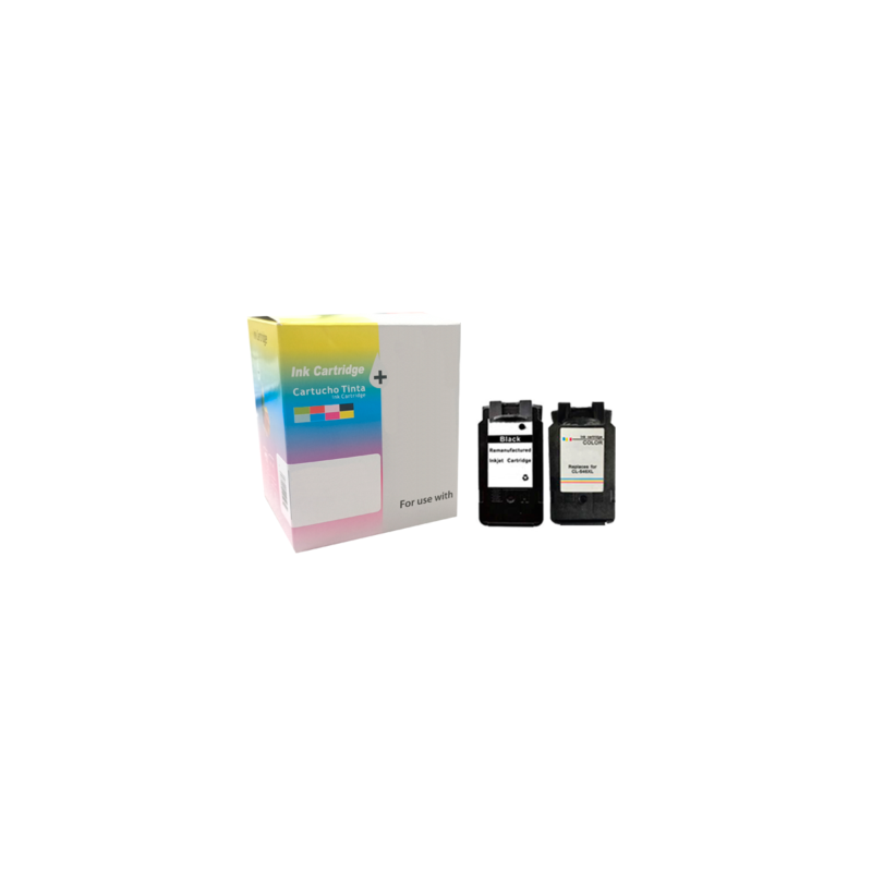 PACK INKJET DAYMA REMANUFACTURADO (EU) CANON PG540/CL541 XL (MARCA EL NIVEL DE TINTA) - 1BK + 1CMY