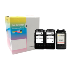 PACK INKJET DAYMA REMANUFACTURADO (EU) CANON PG545/CL546 XL (MARCA EL NIVEL DE TINTA) - 2BK + 1CMY