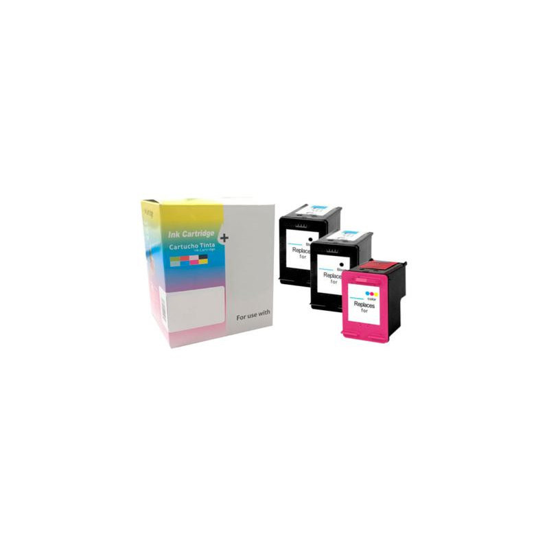 PACK INKJET DAYMA REMANUFACTURADO (EU) HP N301 XL V.3 - 2BK + 1CMY