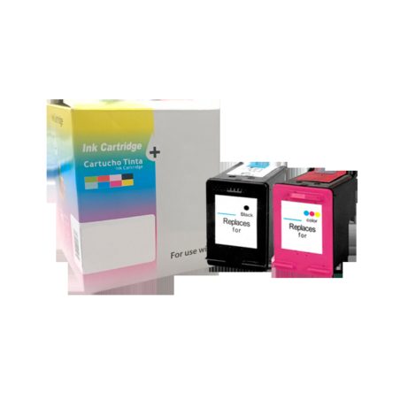 PACK INKJET DAYMA REMANUFACTURADO (EU) HP N302 XL V.3 - 1BK + 1CMY