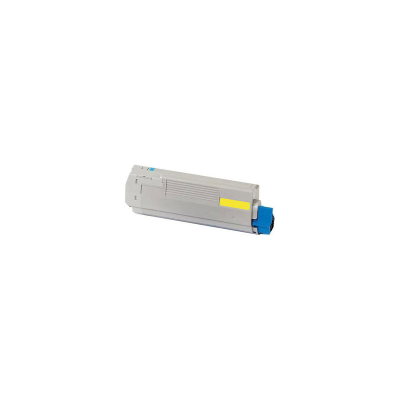 Amarillo compatible para Oki C822N