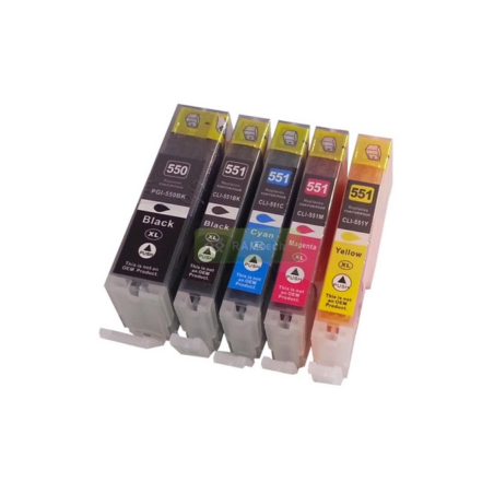 INKJET INKPRO CANON CLI551 XL NEGRO 4425 PAG PREMIUM