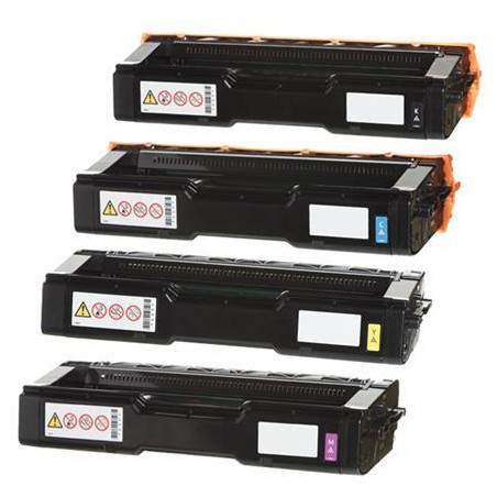Negro Compatible  Lanier Ricoh SP C360s C361-7K#408184