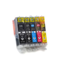 INKJET INKPRO CANON CLI571 XL NEGRO 810 PAG PREMIUM